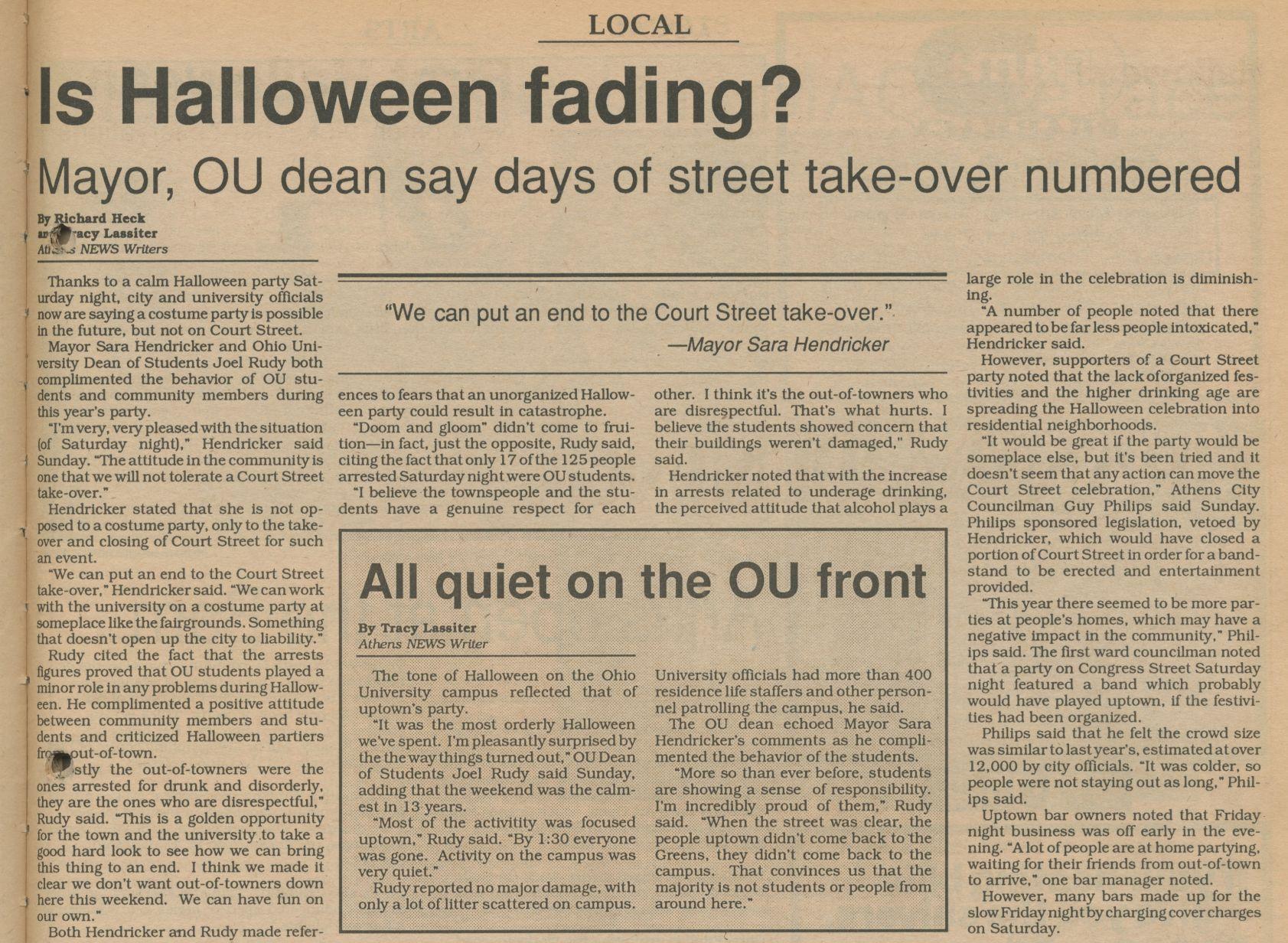 A journey through fourplus decades of Athens Halloween Local News