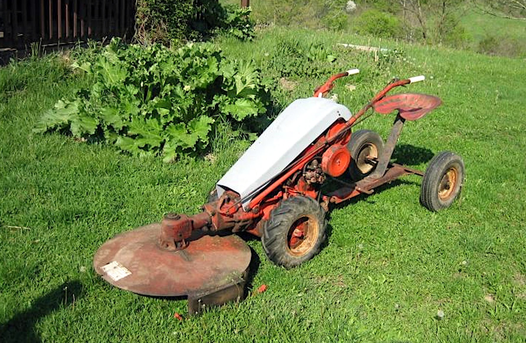 Gravely walk behind brush hog hot sale