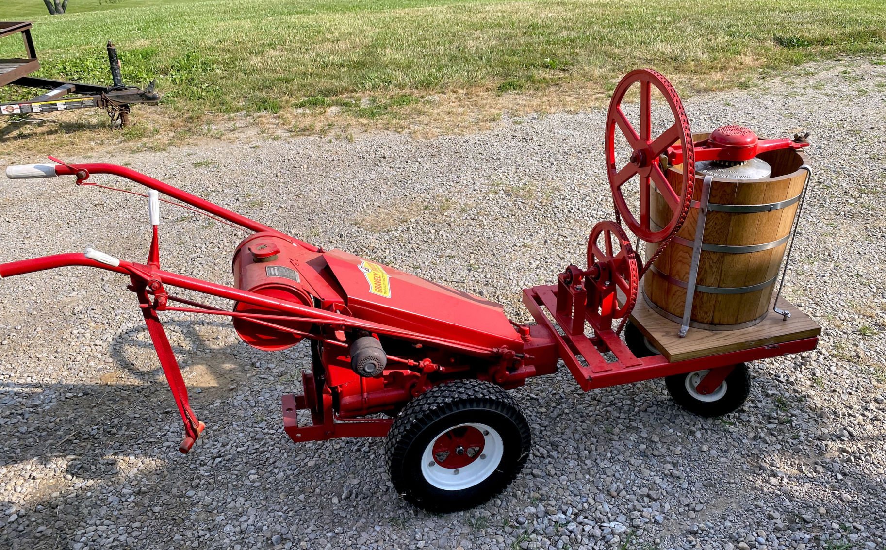 John deere discount ice cream machine