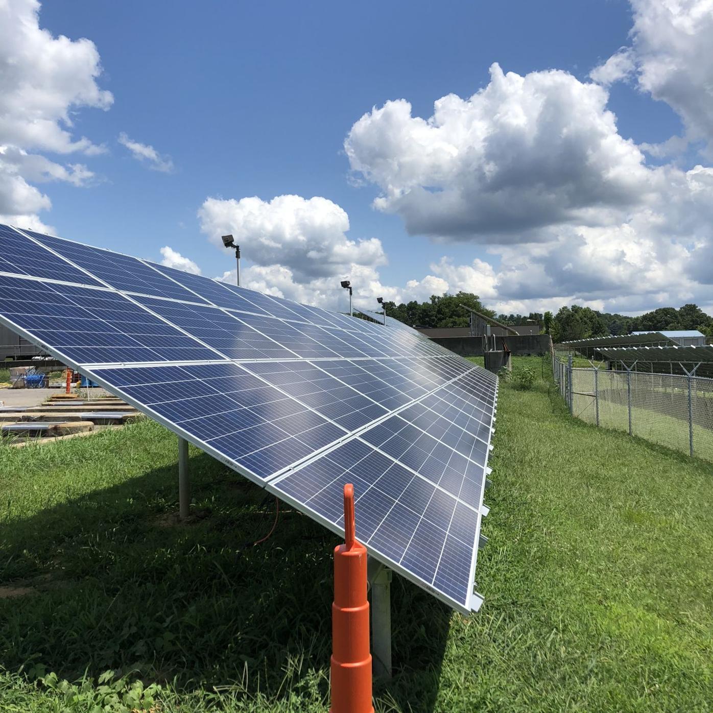City Water Treatment Plant Gets New Solar Array Local News Athensnews Com