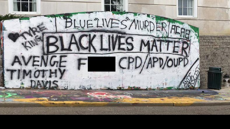 Anti Cop Message On Graffiti Wall Causes Controversy Campus News Athensnews Com