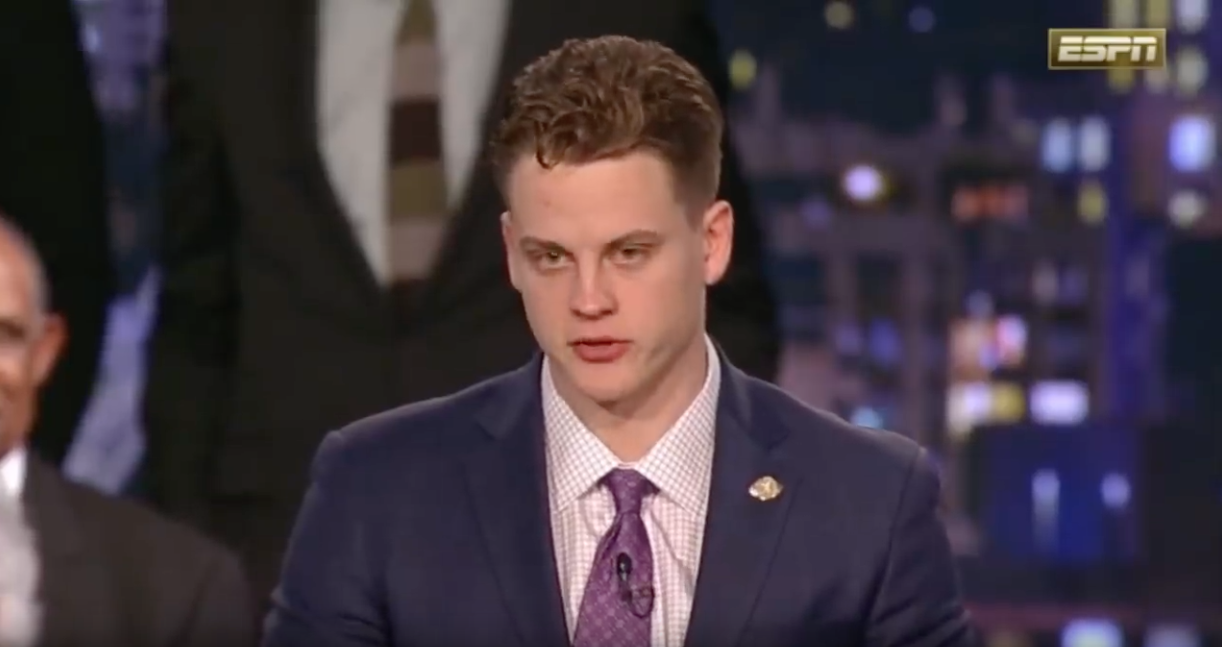 How Joe Burrow positively transformed the entire Athens, Ohio community  with his speech at the Heisman Trophy ceremony.