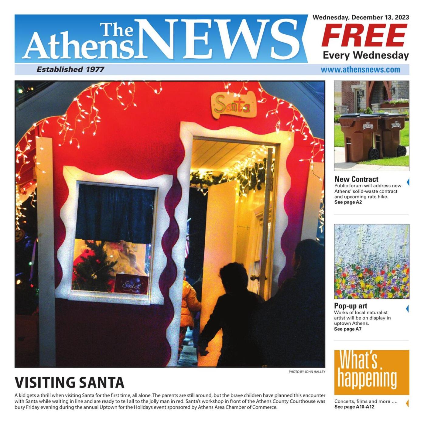 Athens News, Dec. 13, 2023 edition News