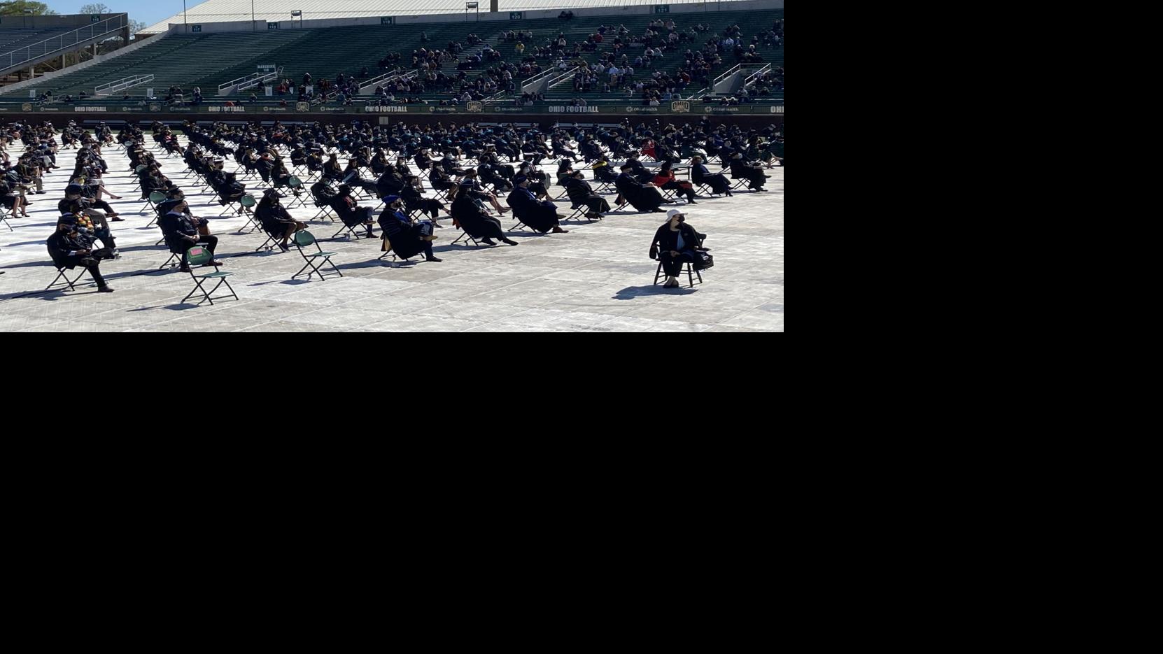 Ohio University Holds First In Person Commencement Since 2019 At Peden Stadium Campus News Athensnews Com
