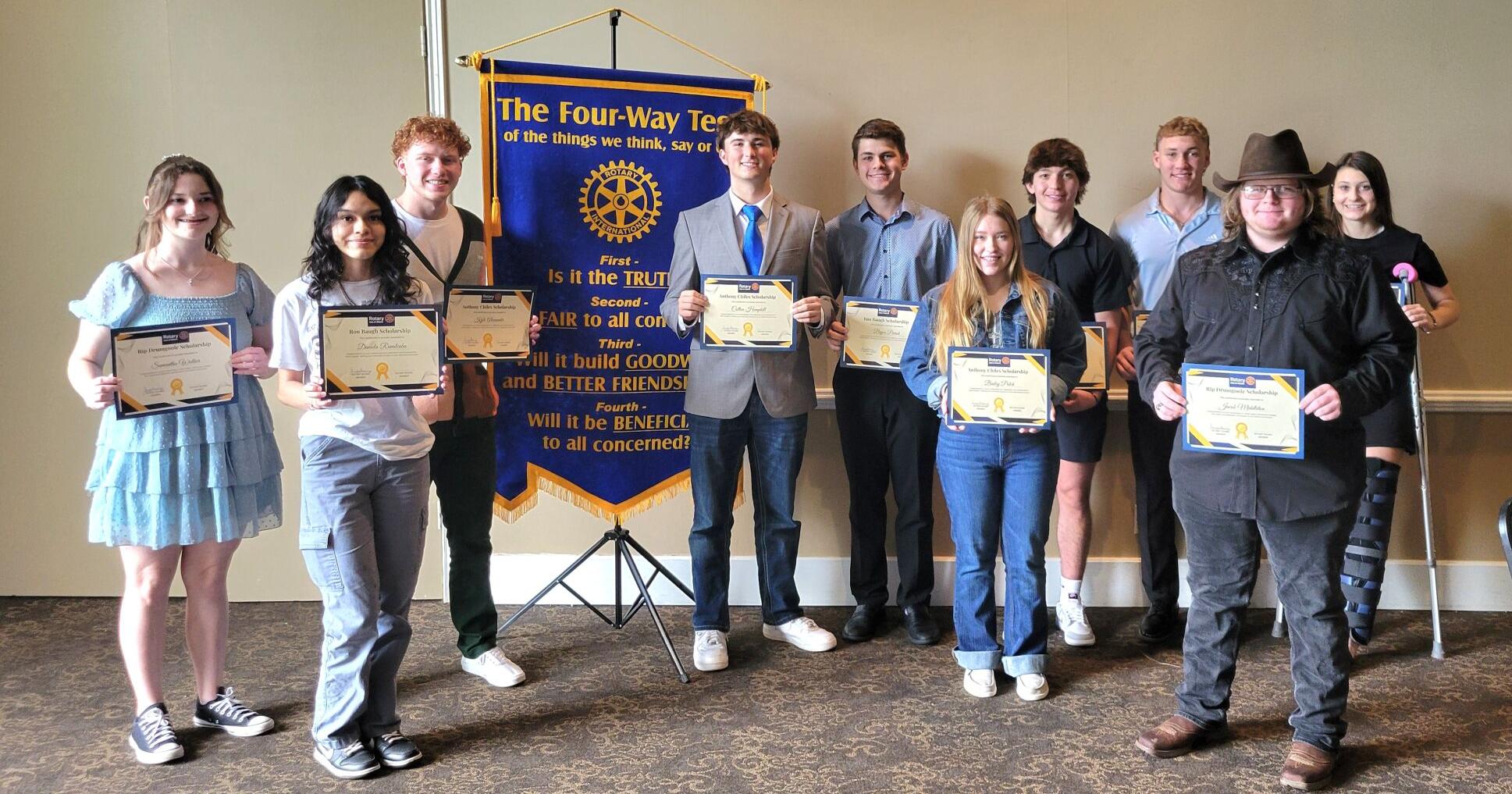 Rotary gives $10K in scholarships - Vimarsana News