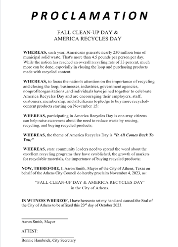 Mayor Smith declares ‘Pink Out Day’ in council meeting | News ...