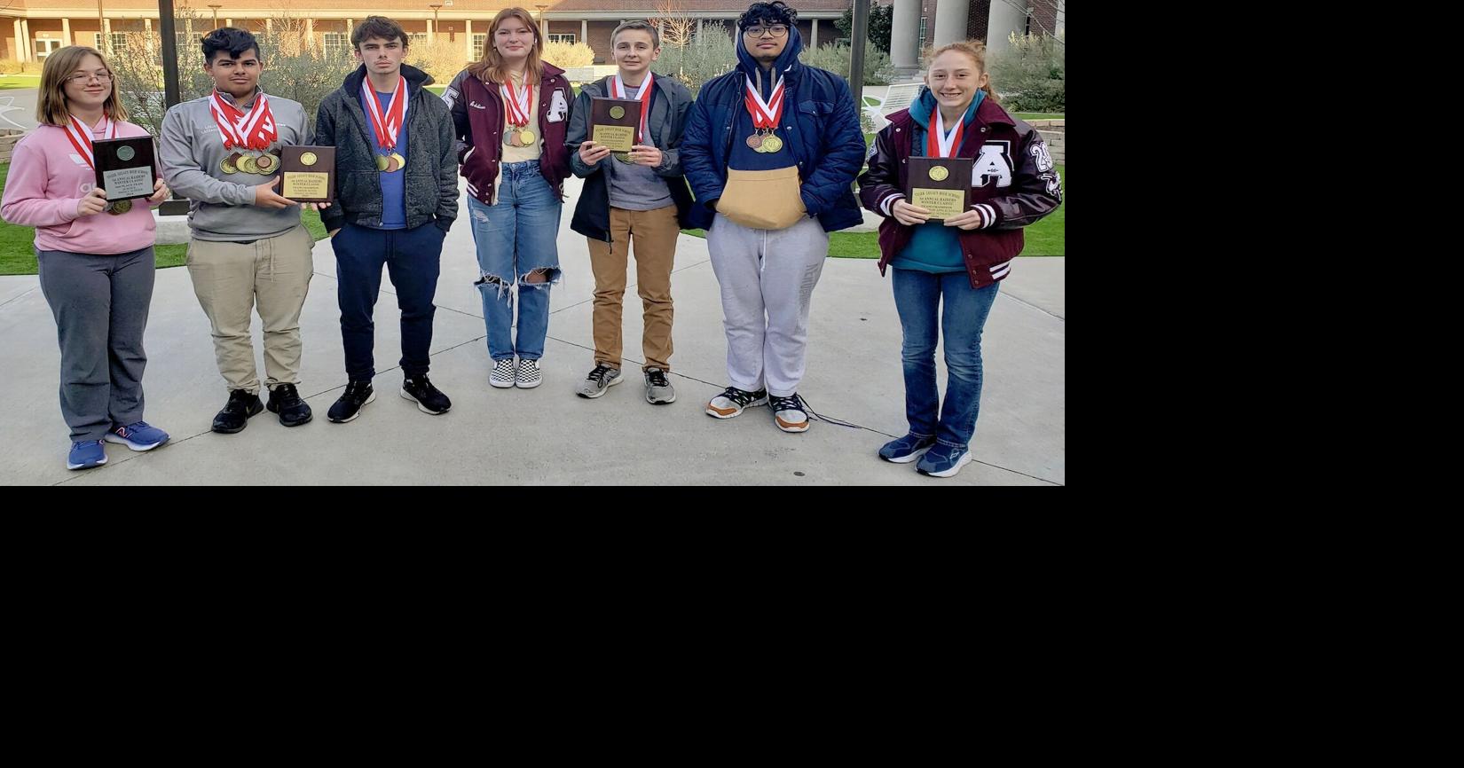 Athens ISD Math Team dominates Tyler Legacy HS Winter Classic meetings ...