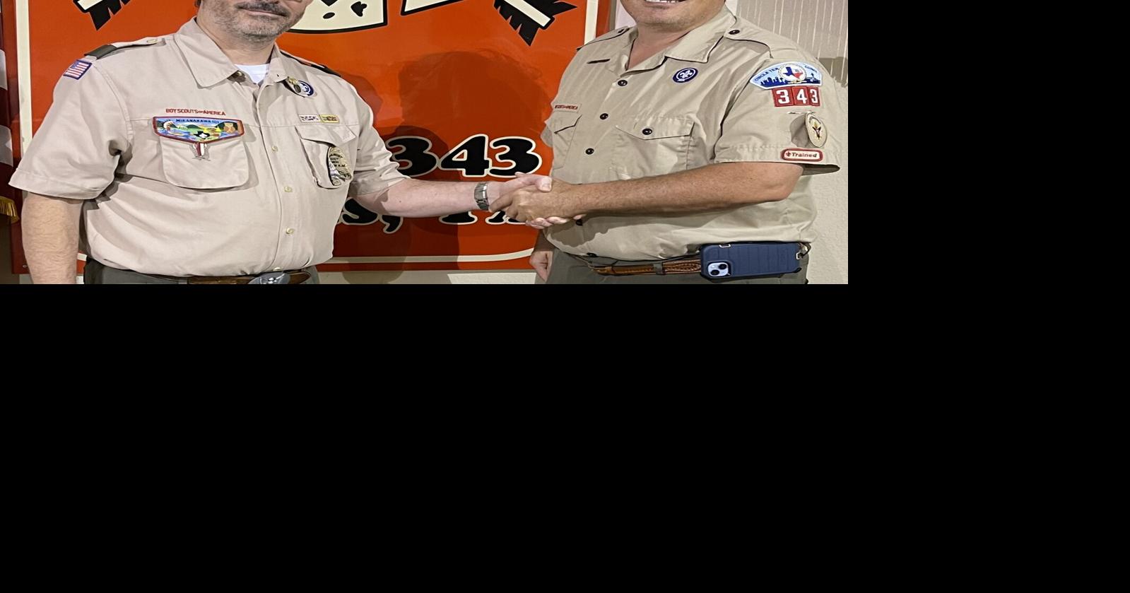 Scouts honor outgoing, welcome new Scoutmaster | News | athensreview.com