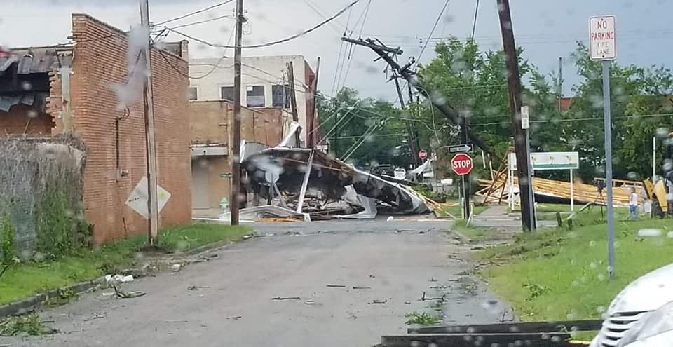 Greenville cleans up after reported tornado hit | News | athensreview.com