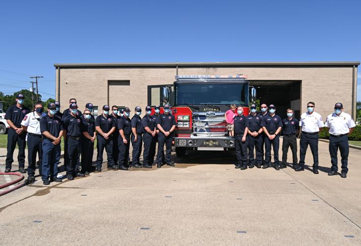 Athens dedicates new fire engine | News | athensreview.com