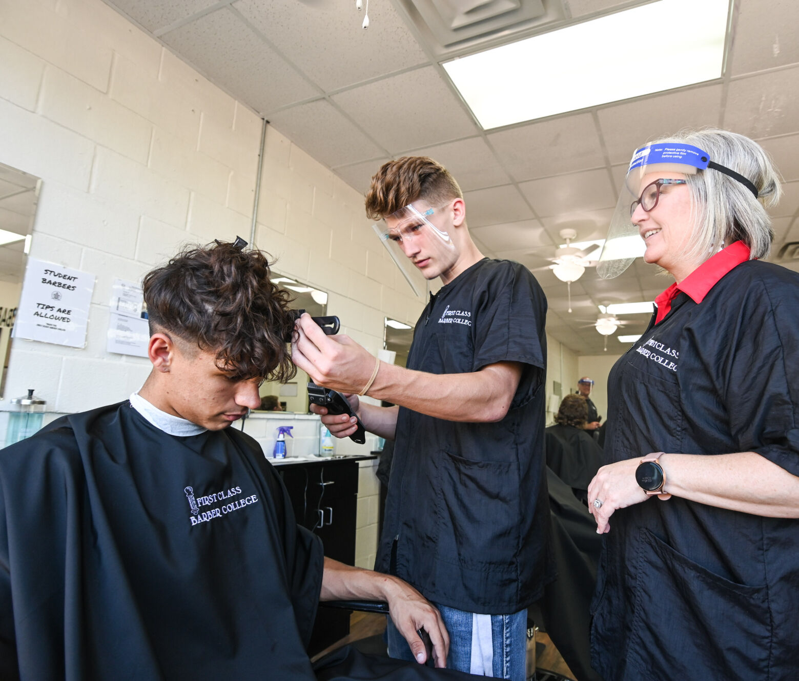 First Class Barber College opens in Eustace where class meets