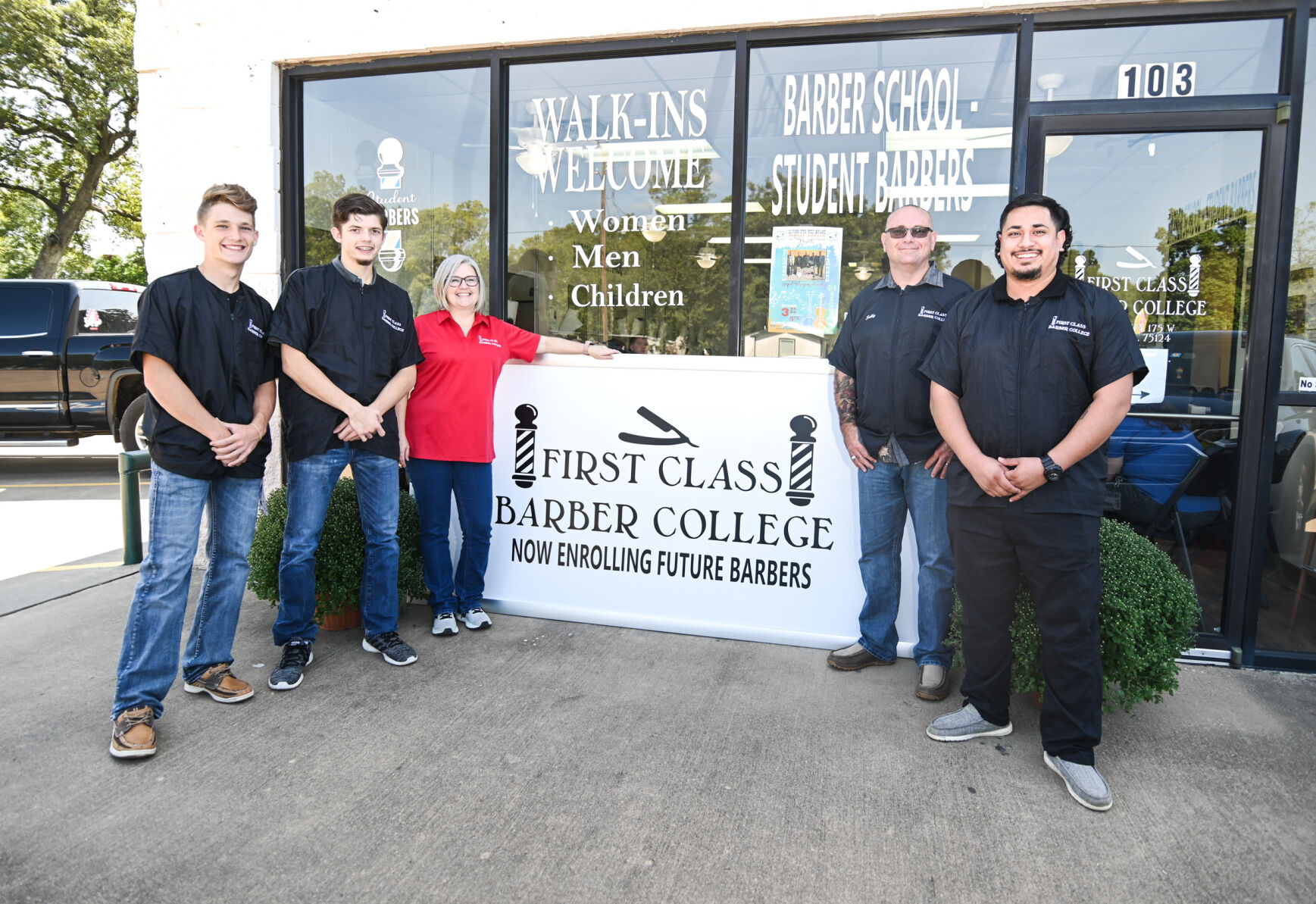 First Class Barber College opens in Eustace where class meets