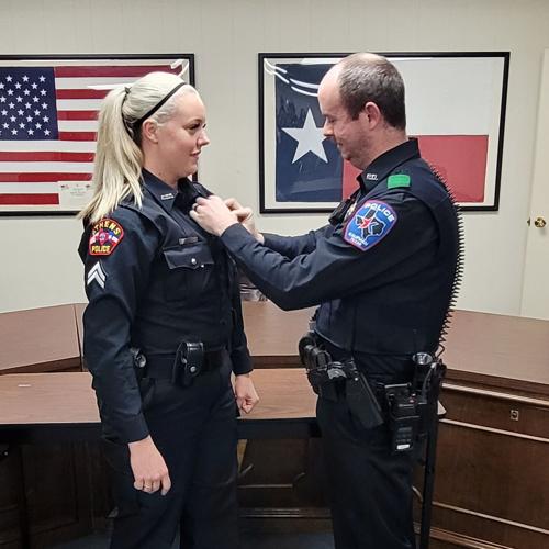 Officer Rice promoted | News | athensreview.com