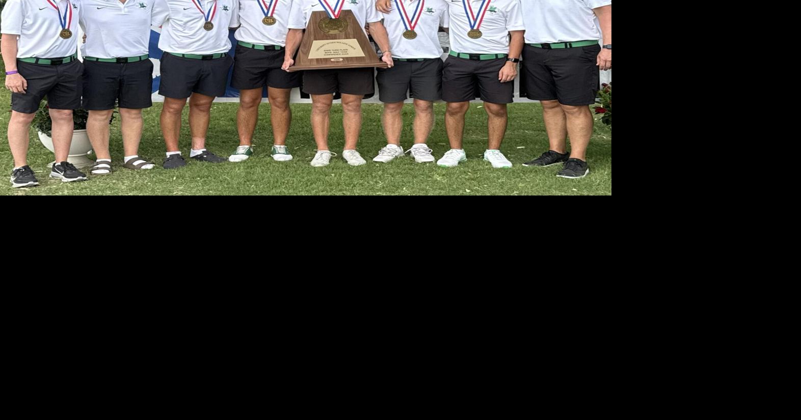 Sports: Mabank third in state golf tournament
