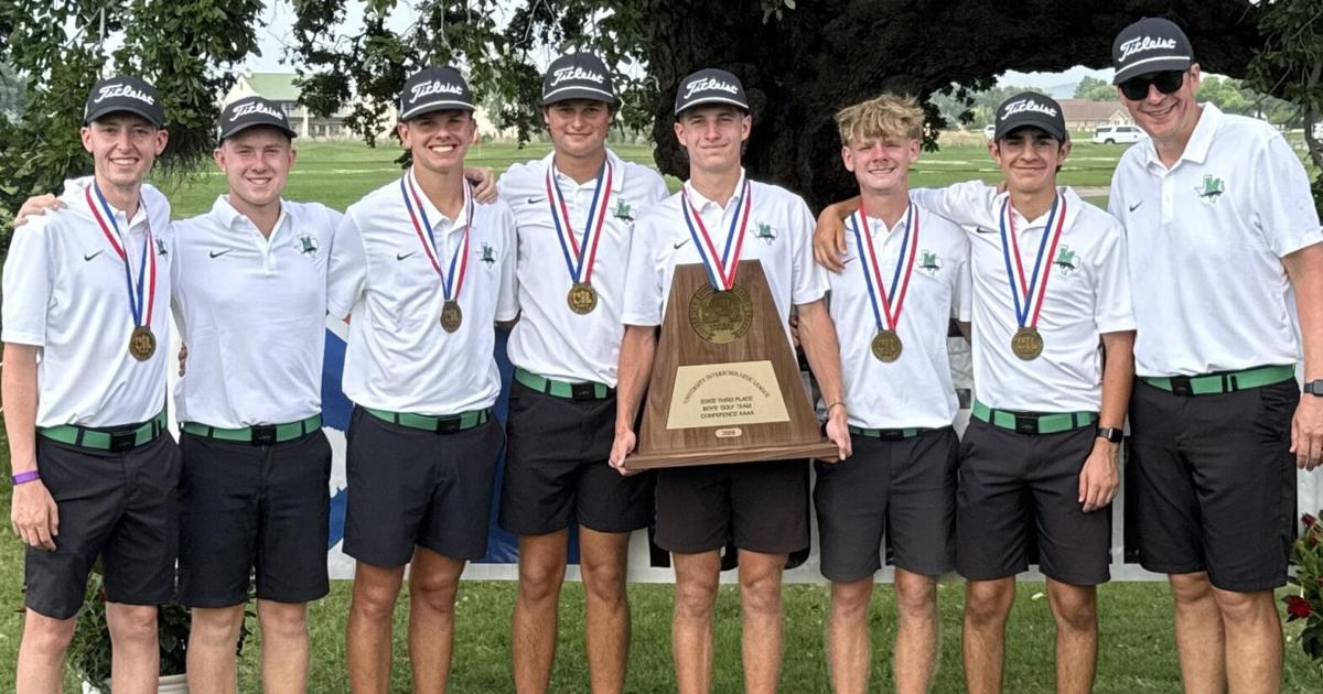 Sports: Mabank third in state golf tournament