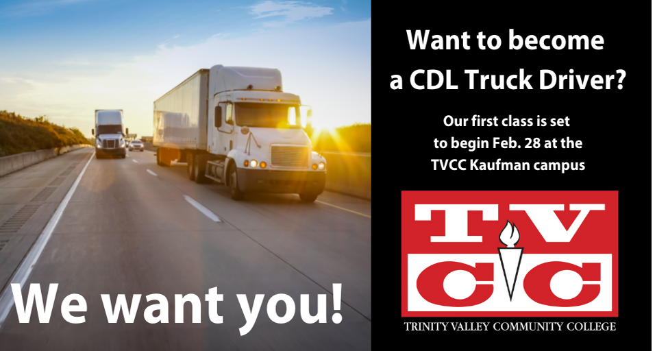 Truck driving classes coming to TVCC News