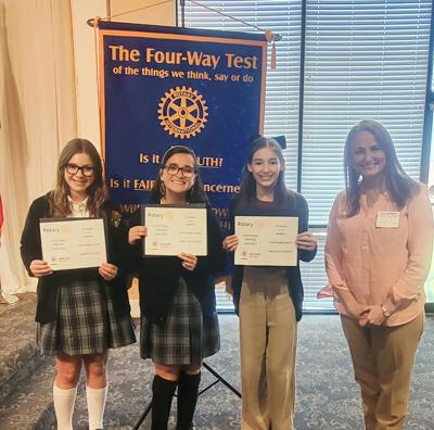 Rotary names Students of Month, News