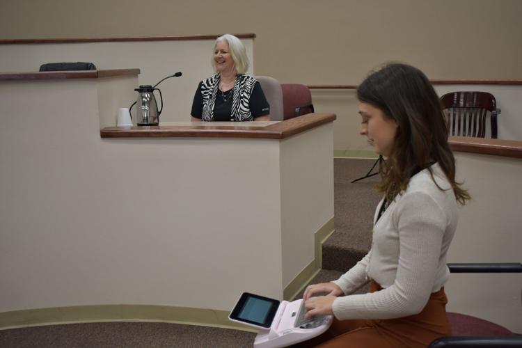 TVCC Court Reporting Students Visit County Judge News athensreview com
