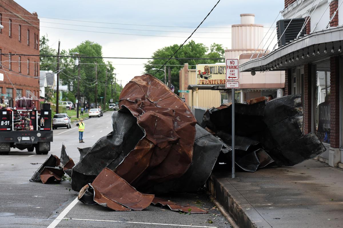 Greenville cleans up after reported tornado hit News