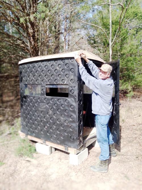 Jeff Rice with Snap Lock blind
