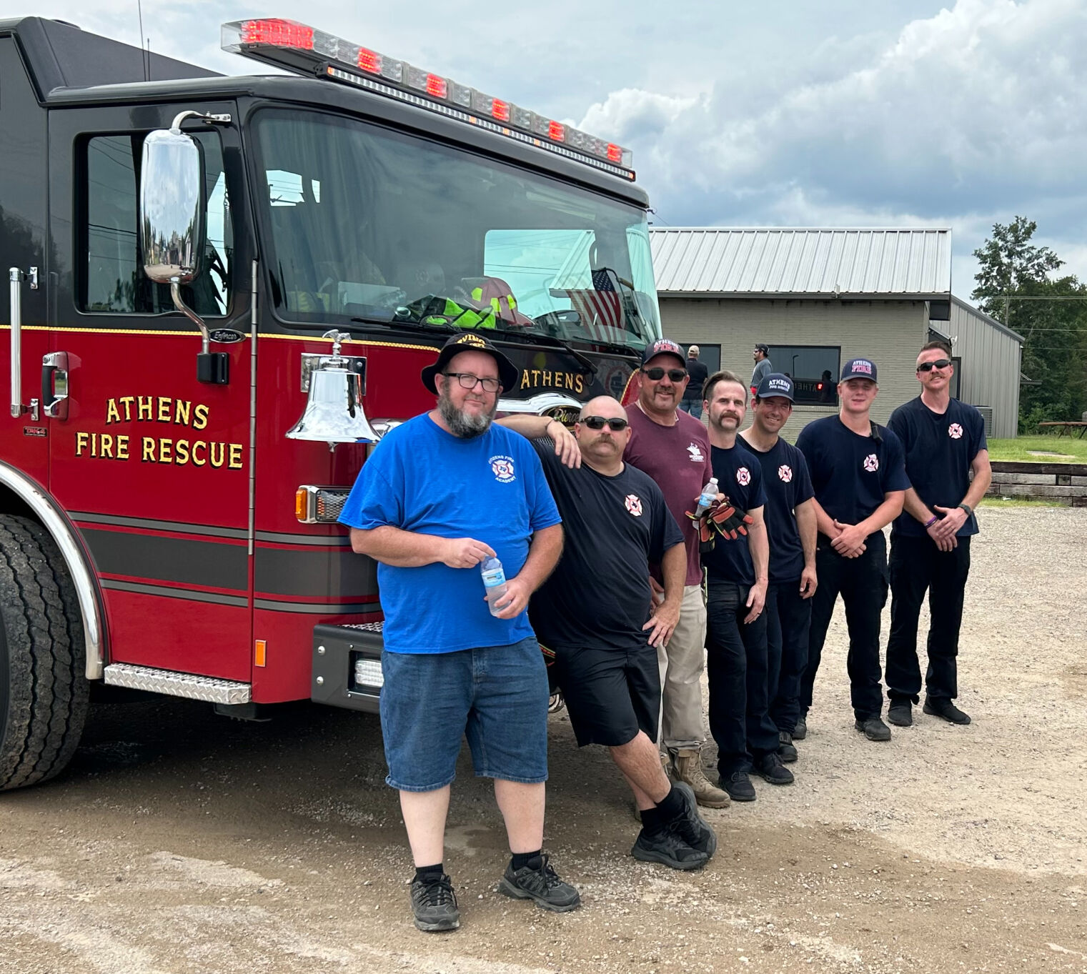 Water donated to cool down Athens Firefighters | News | athensreview.com