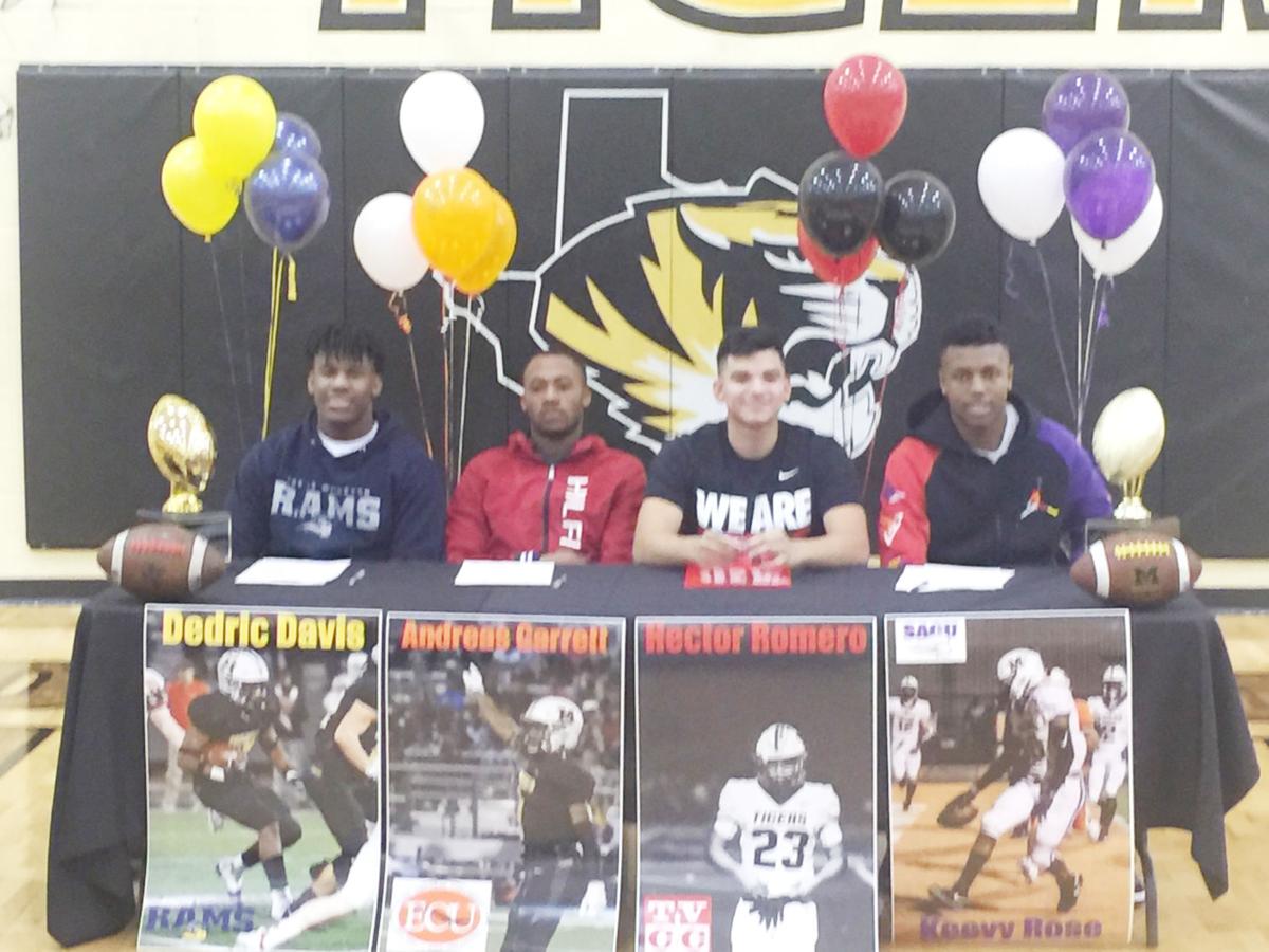 Dedric Davis, Andreas Garrett, Hector Romero and Keevy Rose