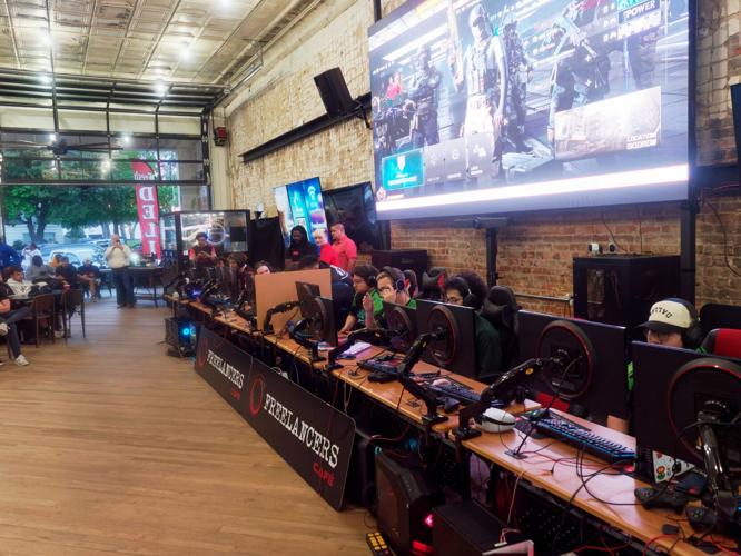 Local Esports Competition Scenes from eSports regional competition at Freelancers Cafe | News ...
