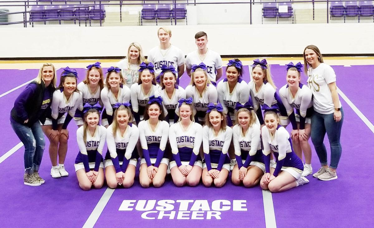 Eustace cheer team travels to Fort Worth for UIL Spirit Championship Sports