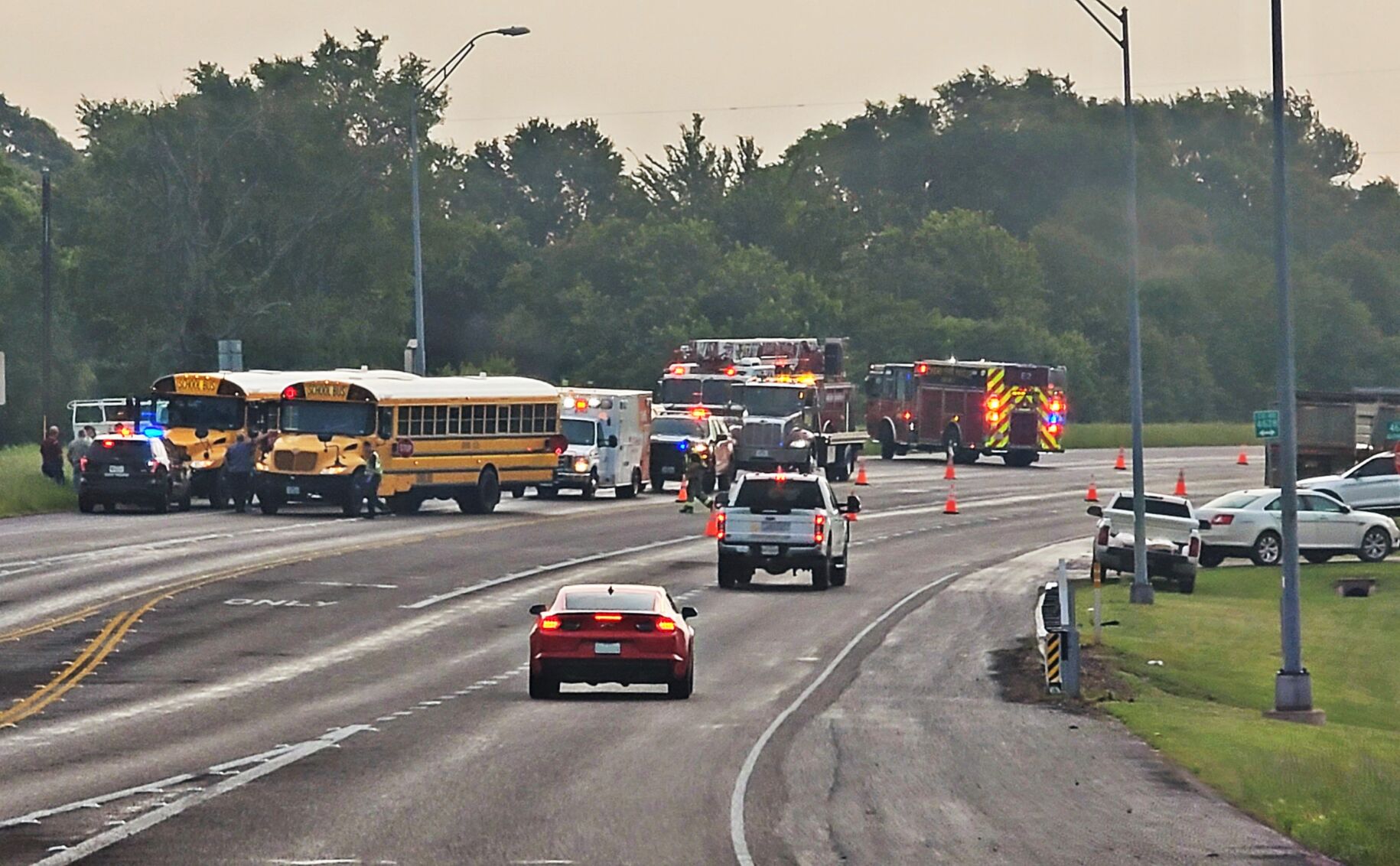 Students injured in wreck involving school bus | News | athensreview.com