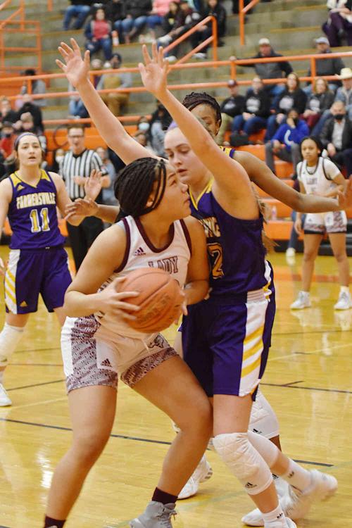 Janessa Kiser goes up strong