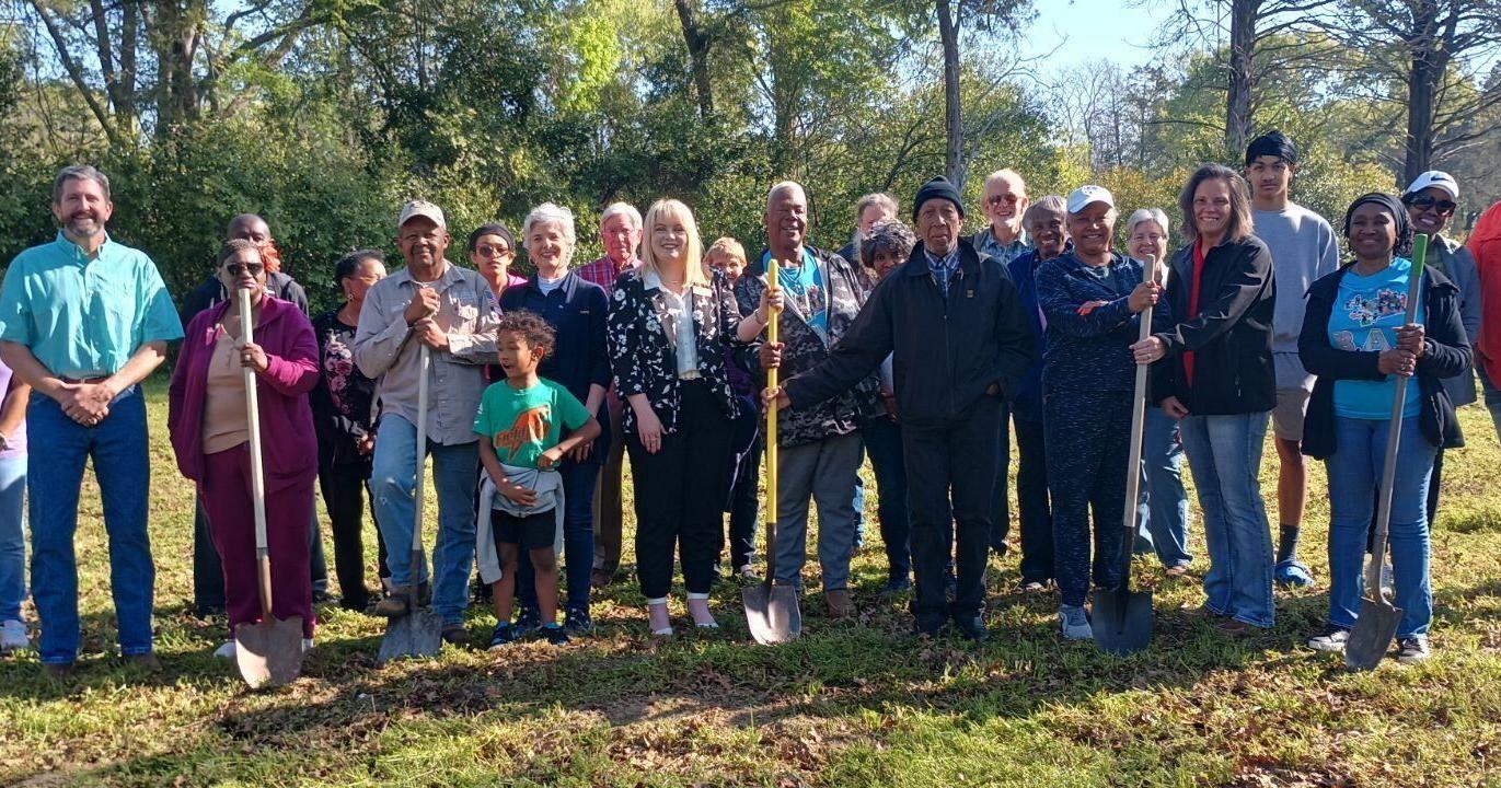 Groundbreaking Ceremony for Fisher-Robinson Cemetery Memorial Wall held Saturday - Vimarsana News