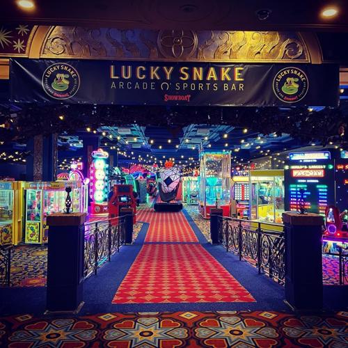 Showboat back family fun to Atlantic City with Lucky Snake