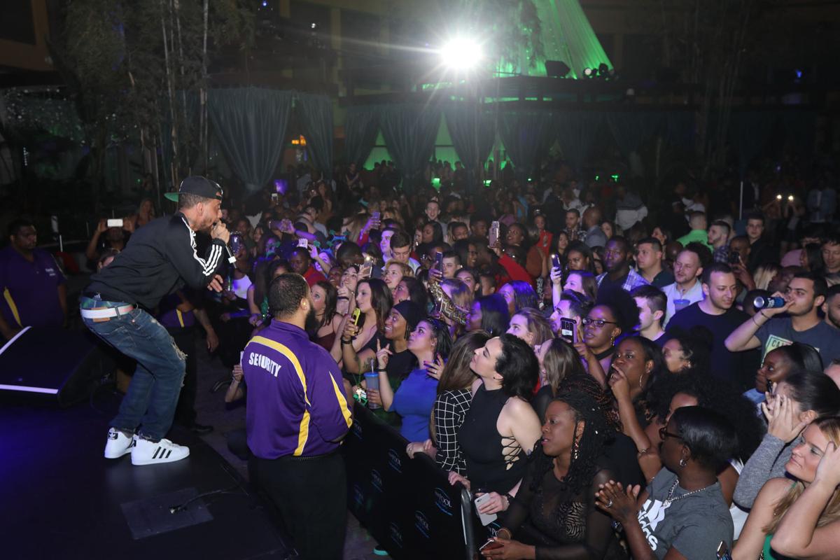 Rapper J. Holiday performed at The Pool After Dark