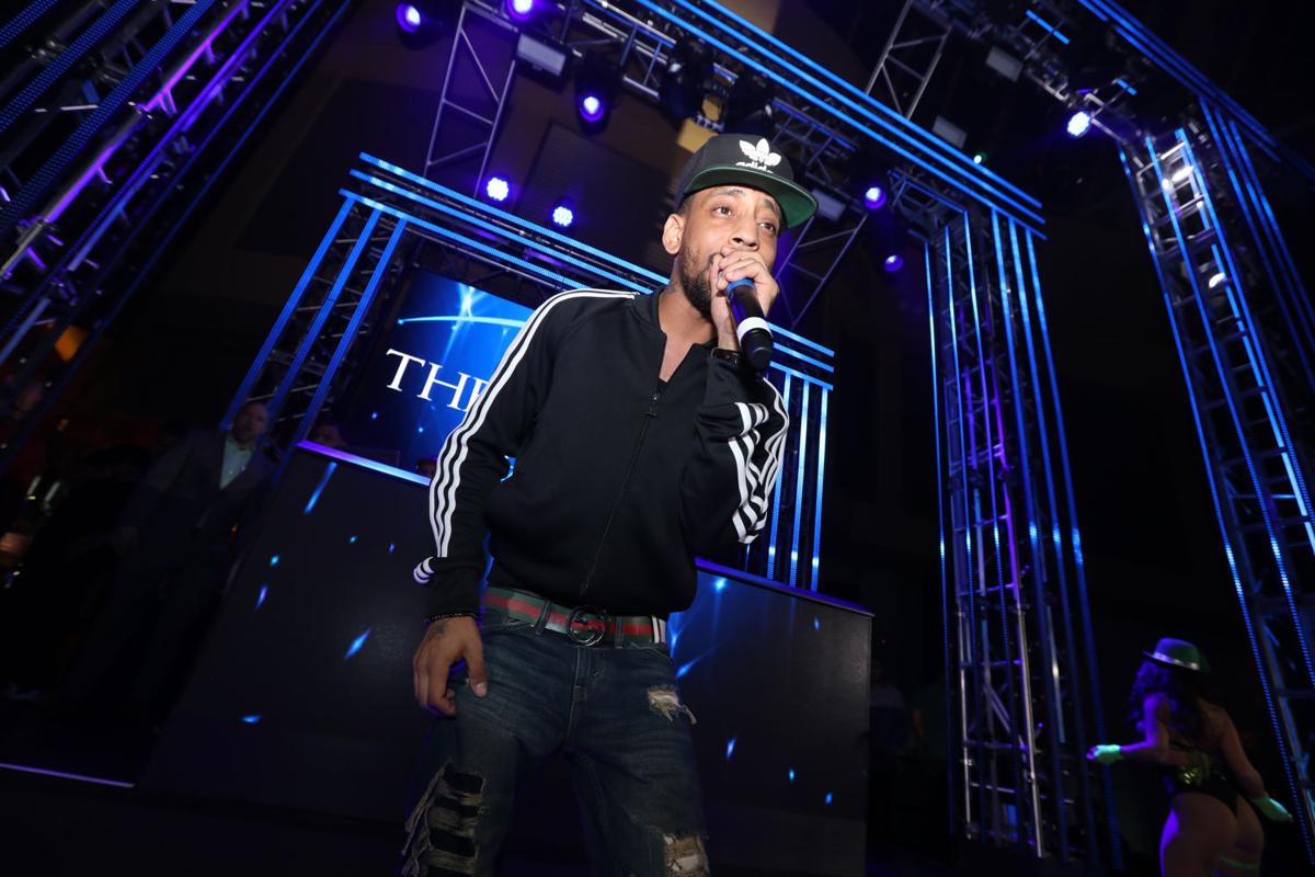 Rapper J. Holiday performed at The Pool After Dark