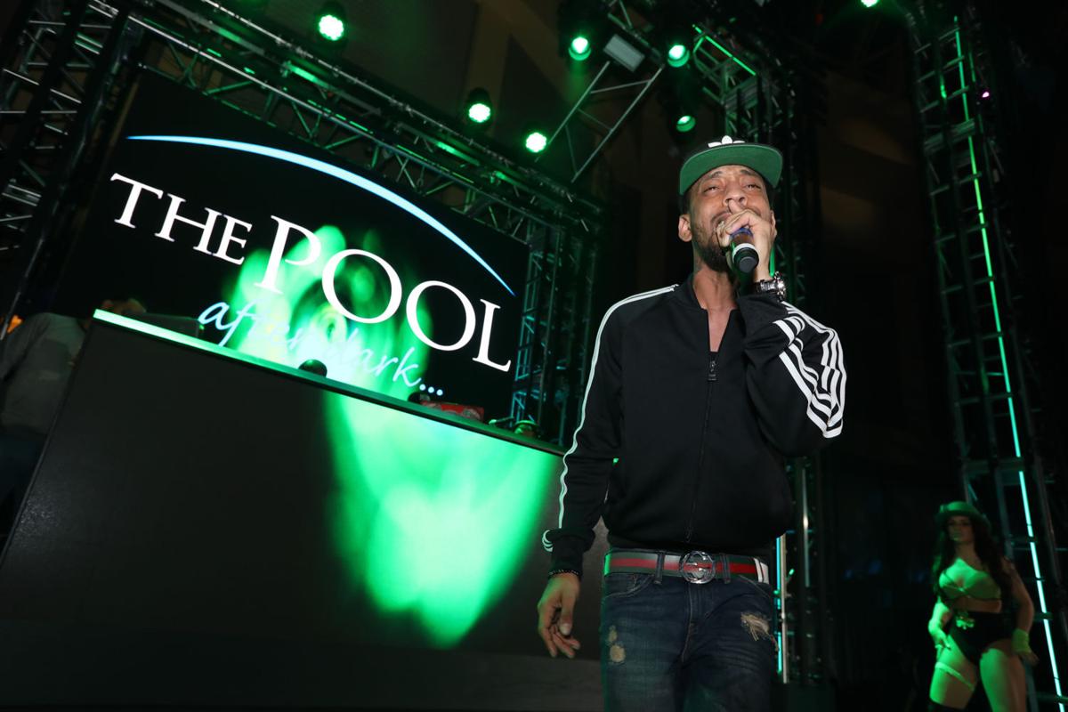 Rapper J. Holiday performed at The Pool After Dark