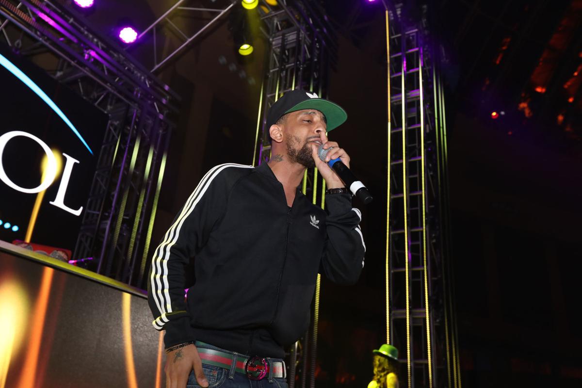 Rapper J. Holiday performed at The Pool After Dark