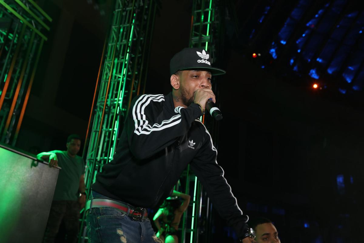 Rapper J. Holiday performed at The Pool After Dark