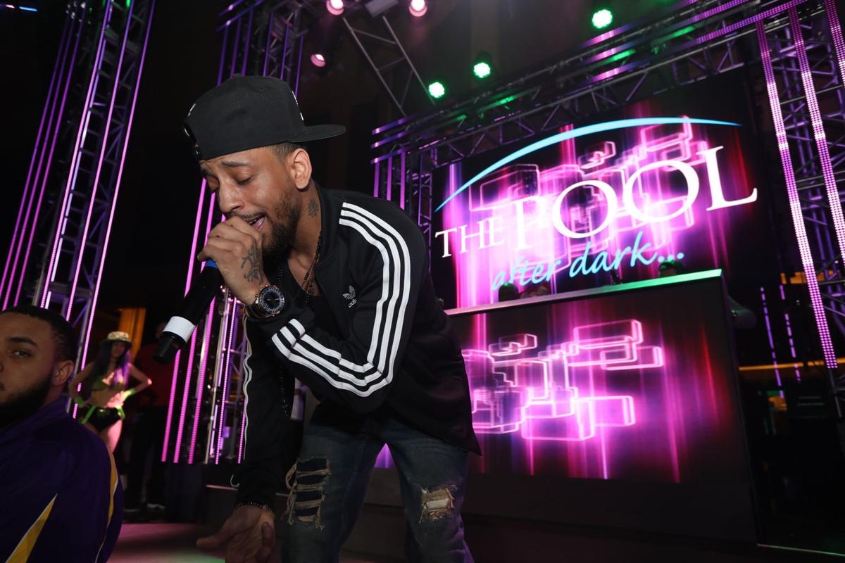 Rapper J. Holiday performed at The Pool After Dark
