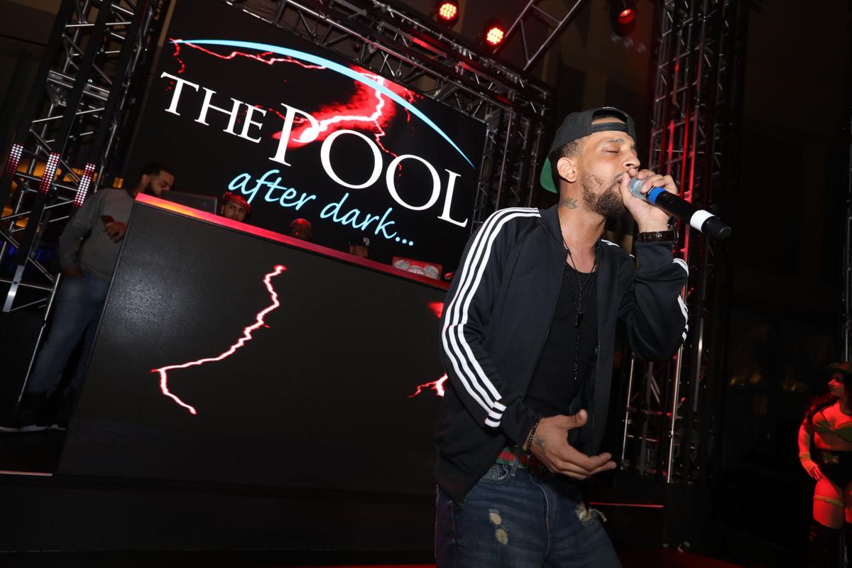Rapper J. Holiday performed at The Pool After Dark