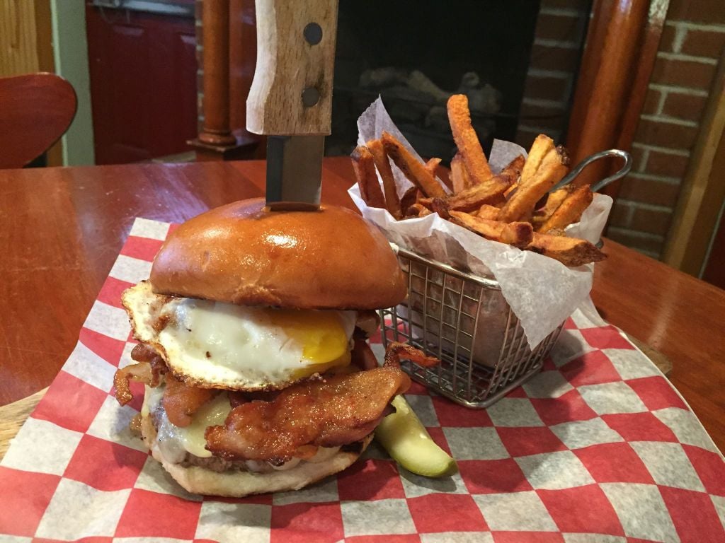 9. Breakfast, Bacon, Egg & Cheeseburger at Gregory's Restaurant & Bar, Somers Point ($10)