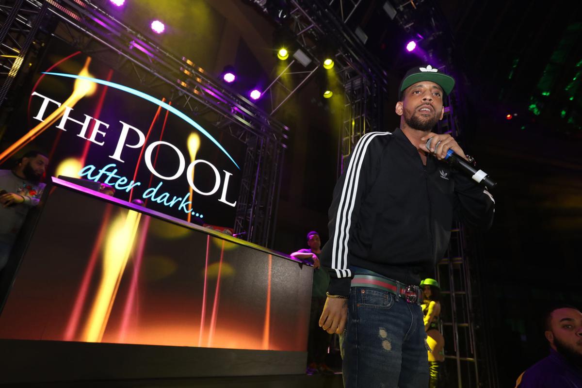 Rapper J. Holiday performed at The Pool After Dark