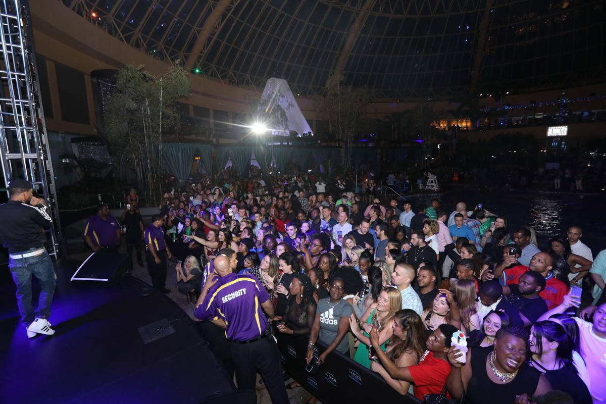 Rapper J. Holiday performed at The Pool After Dark