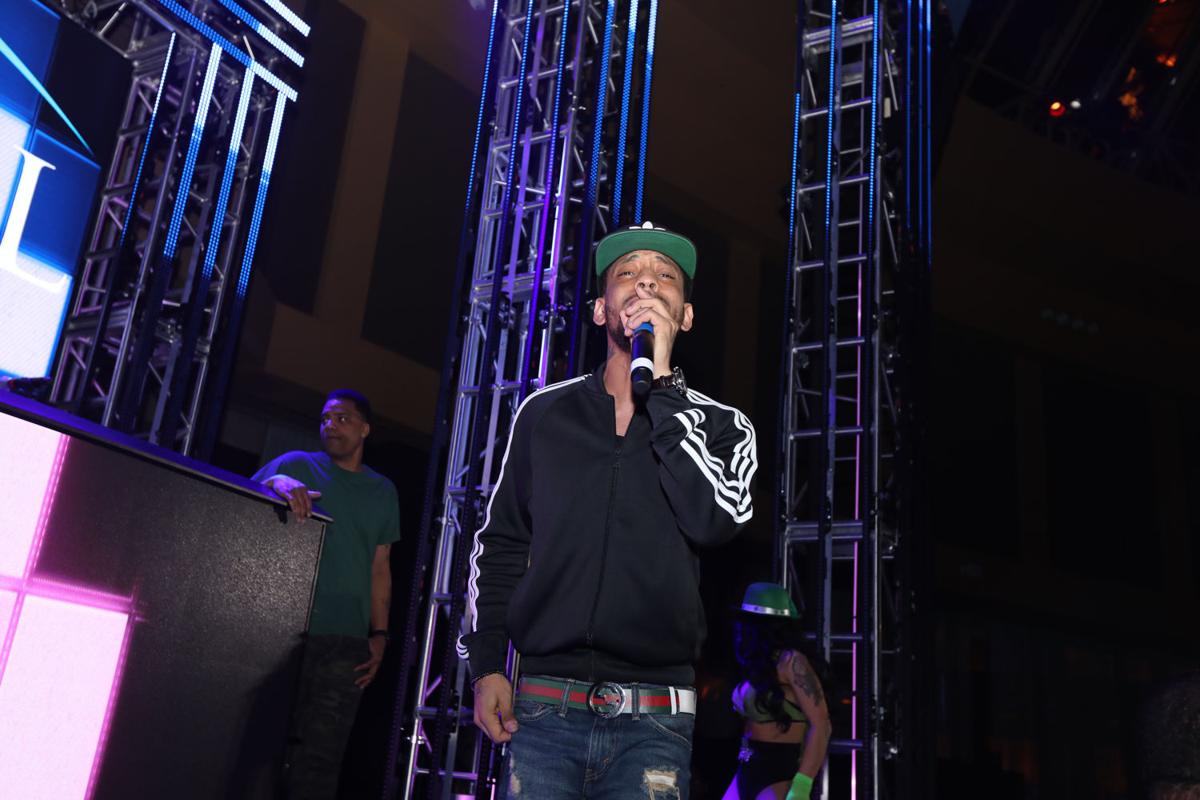 Rapper J. Holiday performed at The Pool After Dark