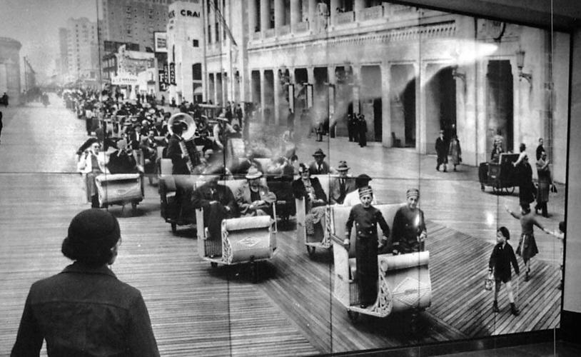 Look back at Atlantic City's Boardwalk rolling chairs
