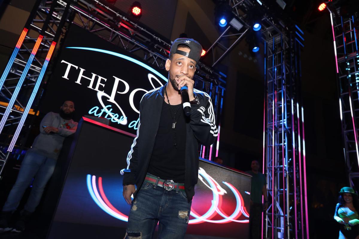 Rapper J. Holiday performed at The Pool After Dark