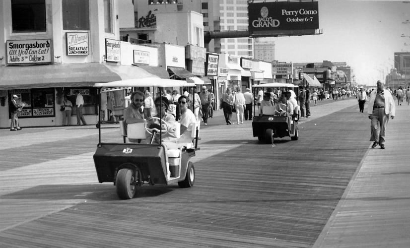 Look back at Atlantic City's Boardwalk rolling chairs