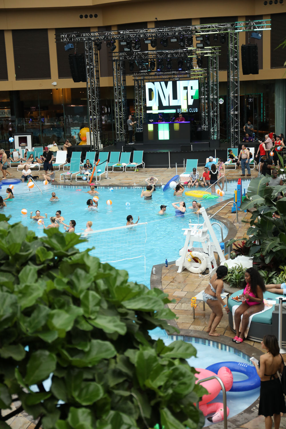 Daylife pool party at "The Pool" Harrah's AC