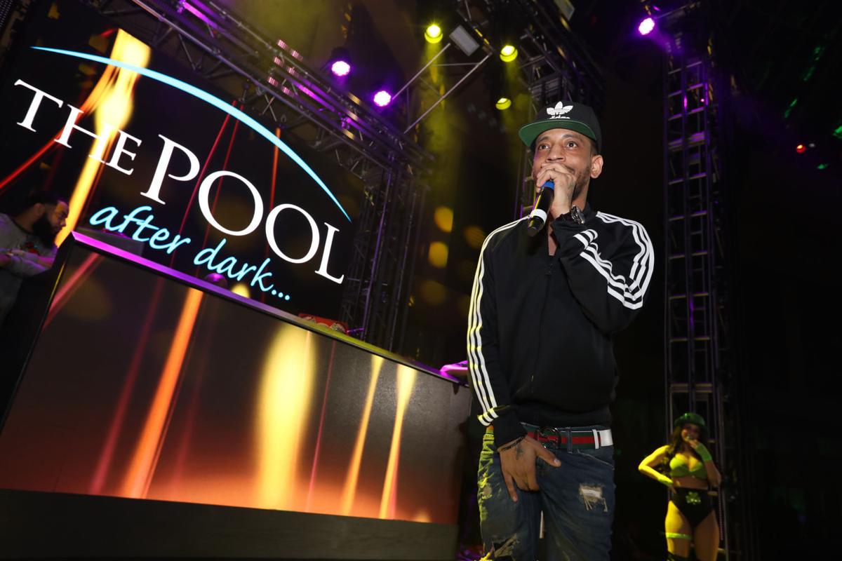 Rapper J. Holiday performed at The Pool After Dark