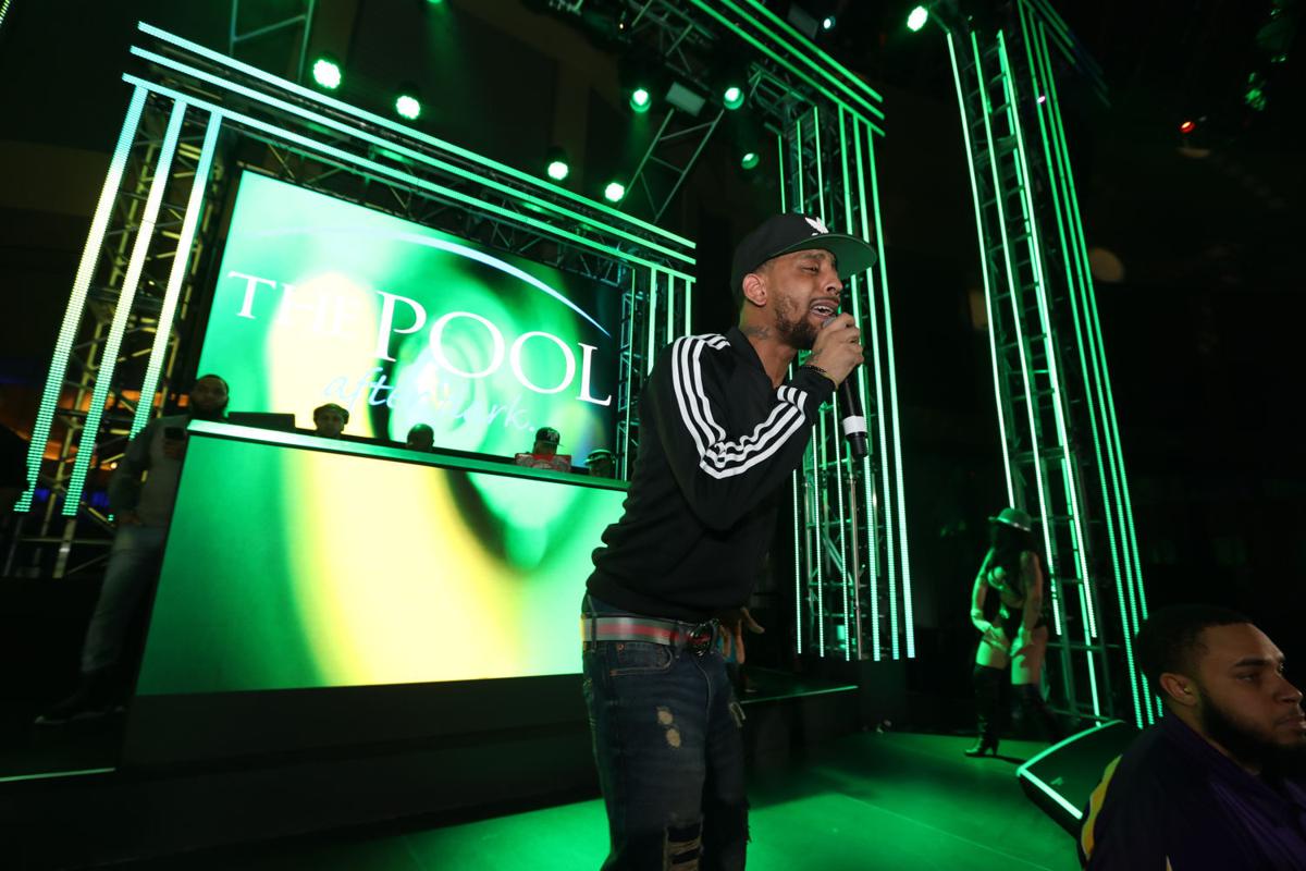 Rapper J. Holiday performed at The Pool After Dark