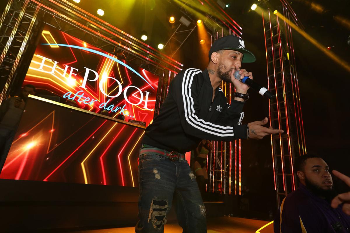 Rapper J. Holiday performed at The Pool After Dark